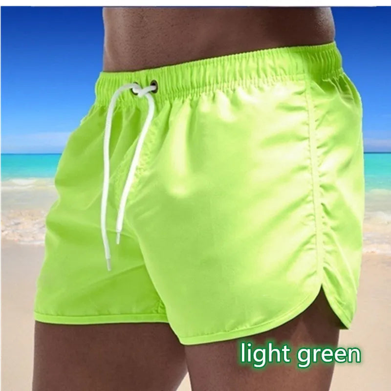 Men's Casual Ice Silk Beach Shorts
