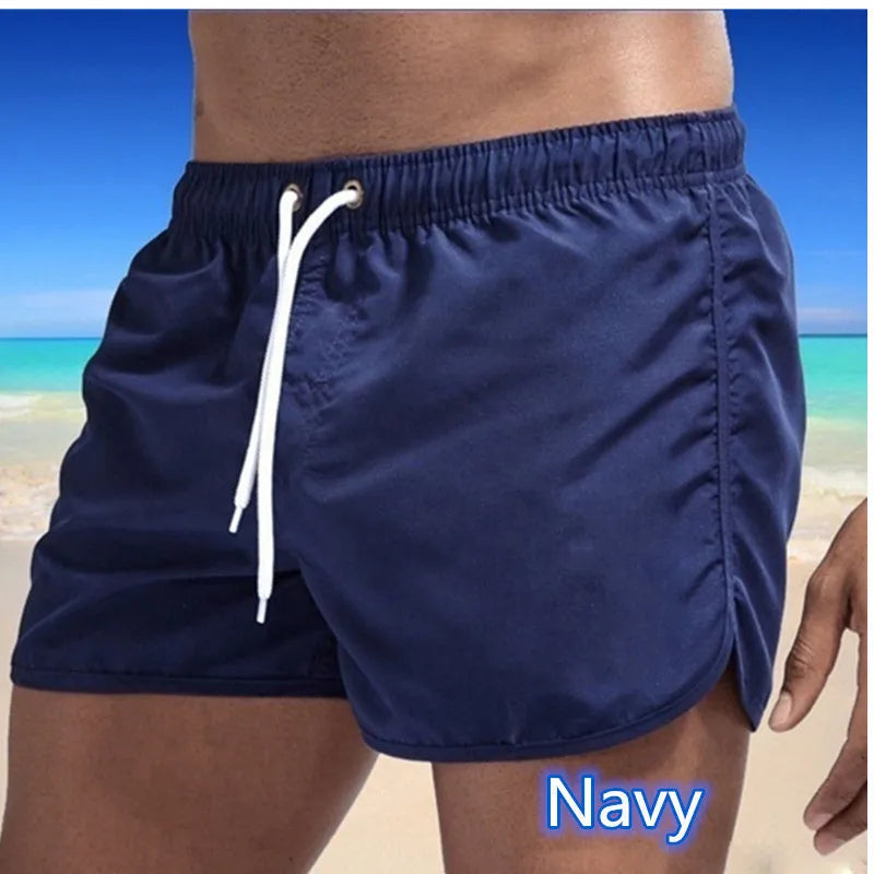 Men's Casual Ice Silk Beach Shorts