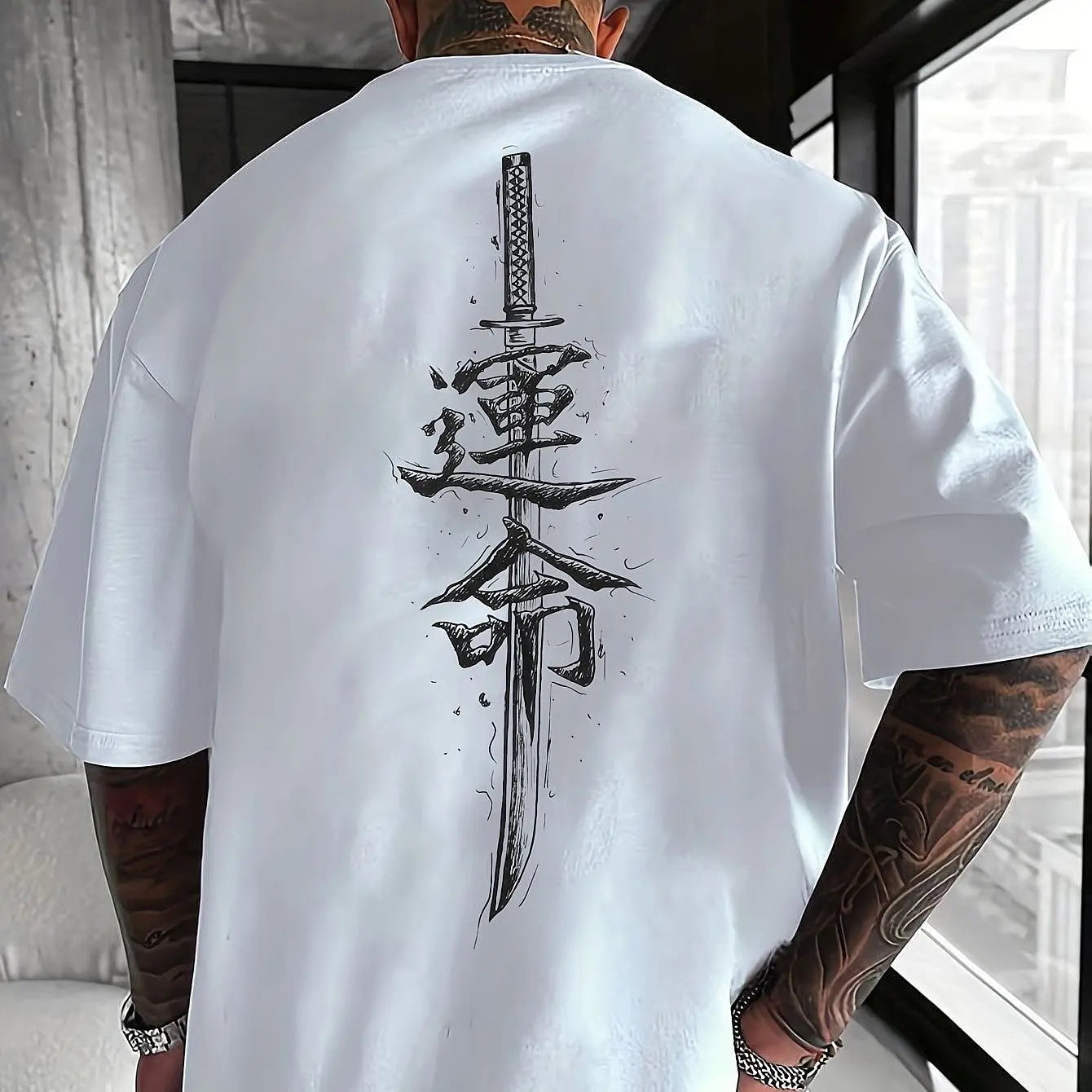 Men's Samurai Graphic T-Shirt