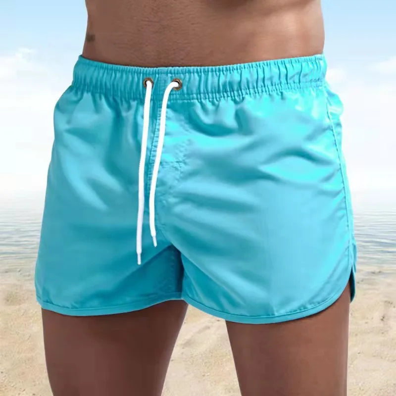 Men's Casual Ice Silk Beach Shorts