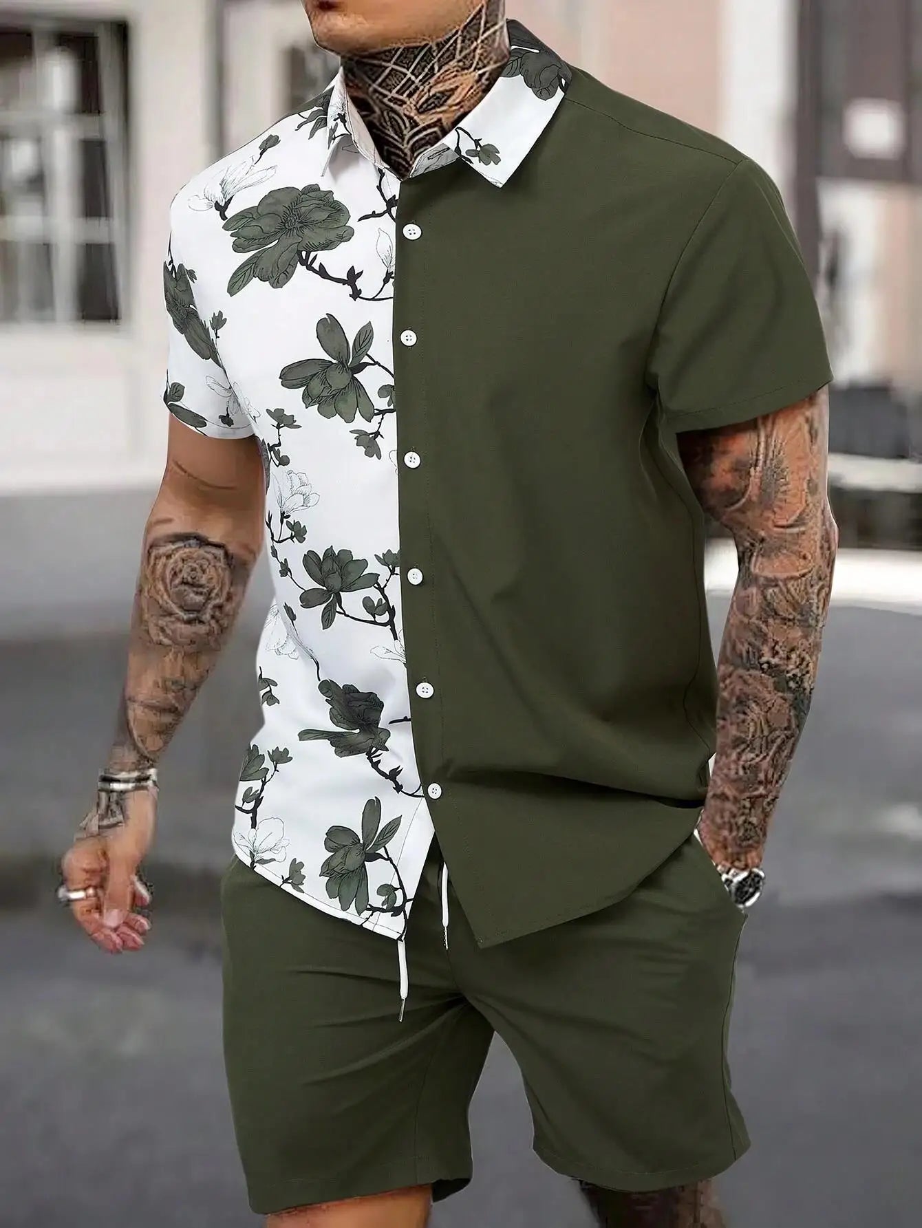 Men's 3D Print Hawaiian Shirt