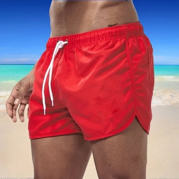 Men's Casual Ice Silk Beach Shorts