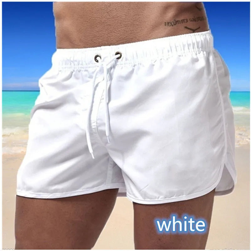 Men's Casual Ice Silk Beach Shorts
