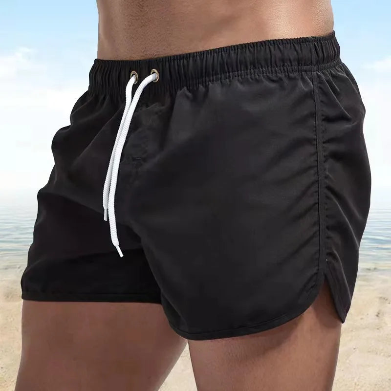 Men's Casual Ice Silk Beach Shorts