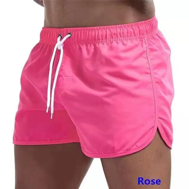 Men's Casual Ice Silk Beach Shorts