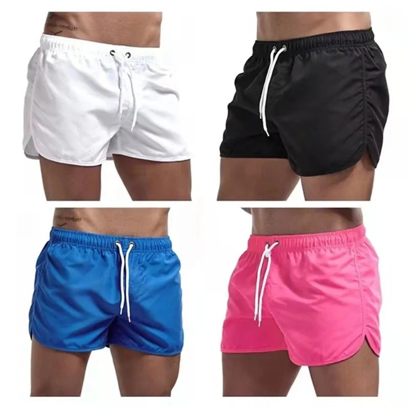 Men's Casual Ice Silk Beach Shorts