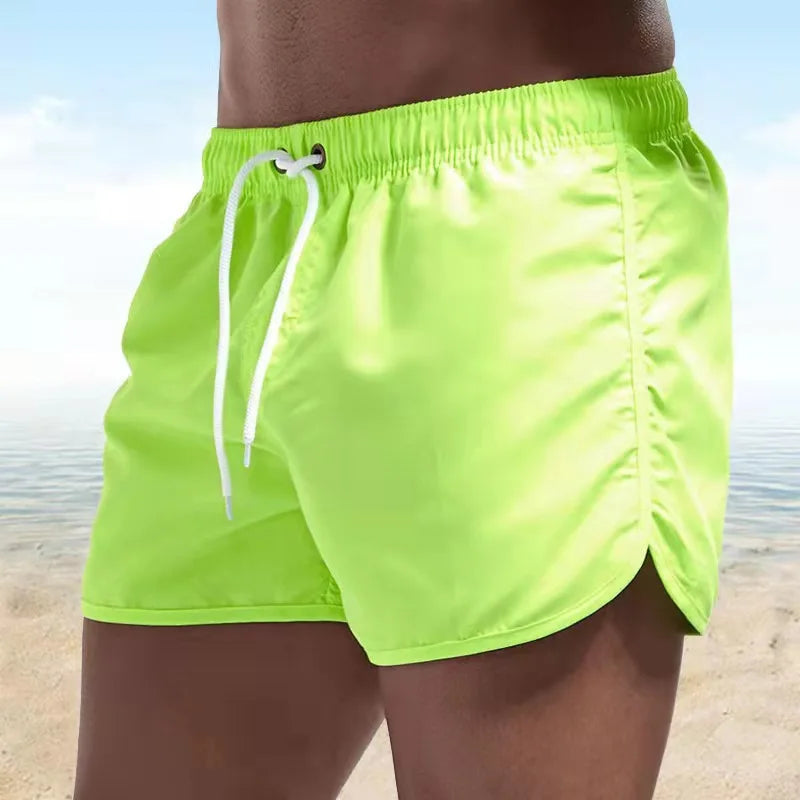 Men's Casual Ice Silk Beach Shorts