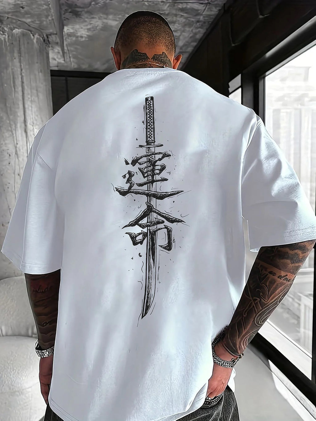 Men's Samurai Graphic T-Shirt