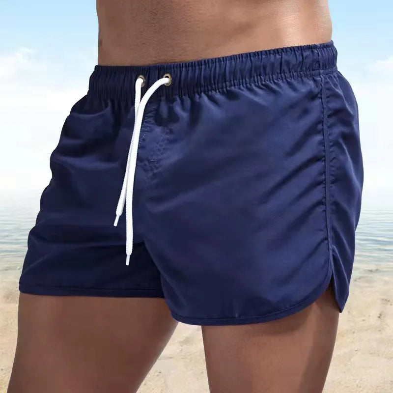 Men's Casual Ice Silk Beach Shorts